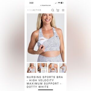 NWT KissActive nursing bra